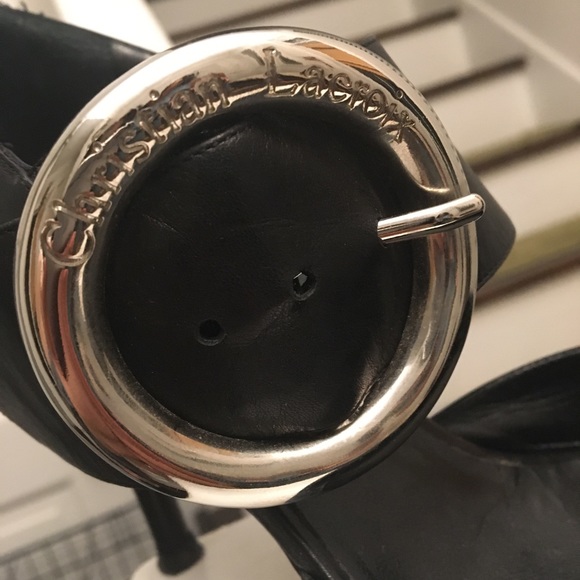 Christian Lacroix leather heels - Picture 2 of 6